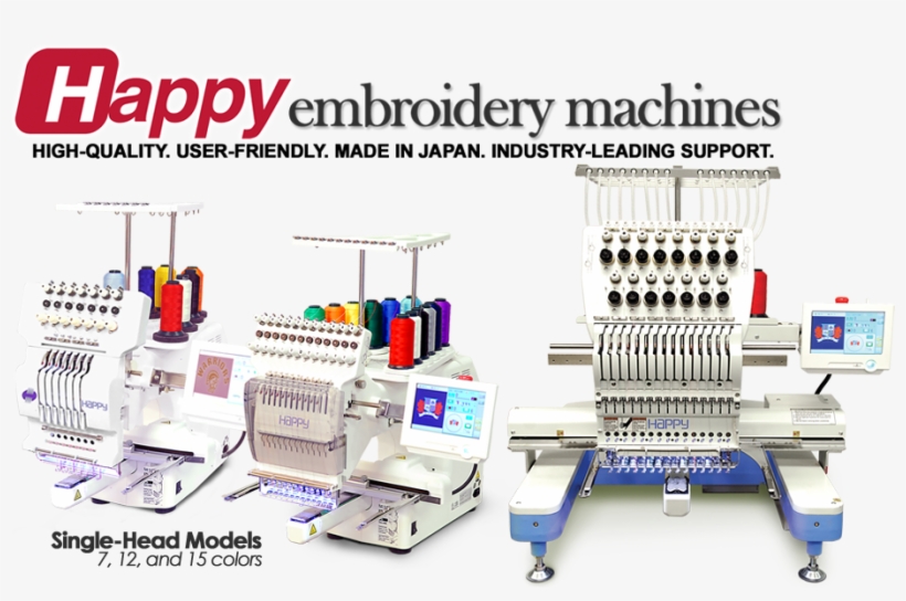 Happy Single Head Embroidery Machines Happy Journey 7needle