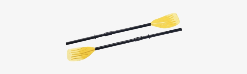 Yellow And Black Oars - Paddle, transparent png download
