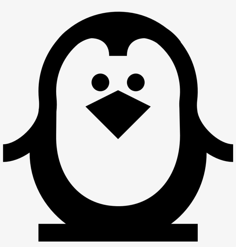 Christmas Penguin Outline - Adã©lie Penguin, transparent png download