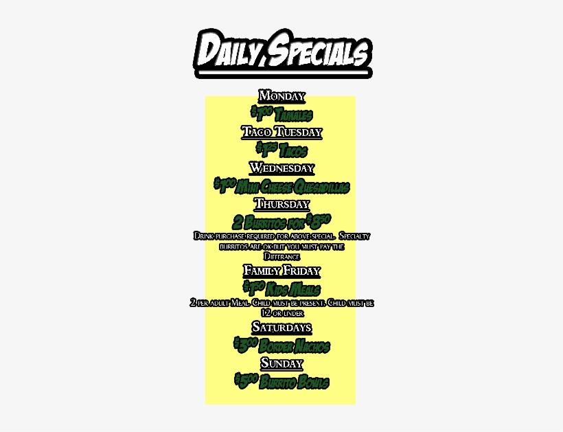 North Of The Border Mexican Restaurant, transparent png download