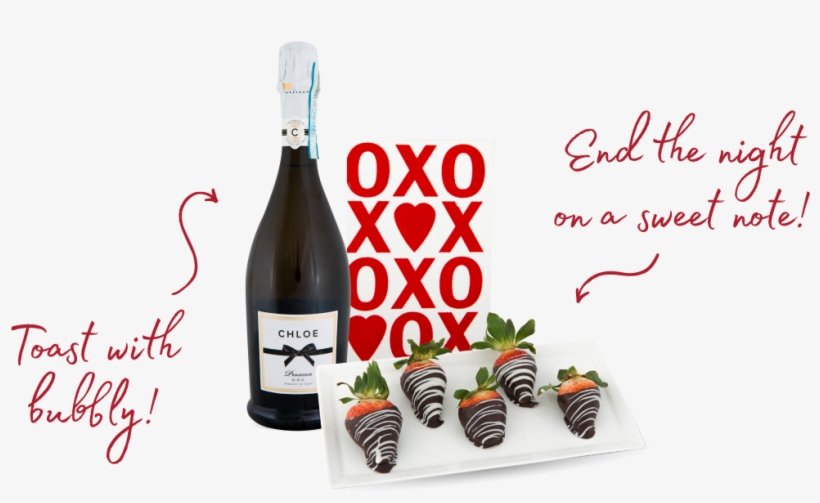 Roll Out The Romance With Chocolate-covered Strawberries, - Xo Valentine's Day Card Greeting Card By American Greetings, transparent png download