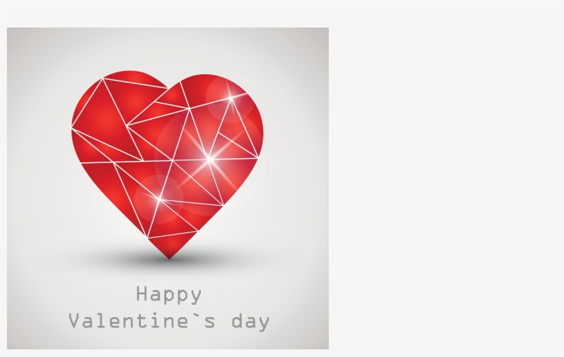 What's - Valentines Day Geometric Shapes, transparent png download