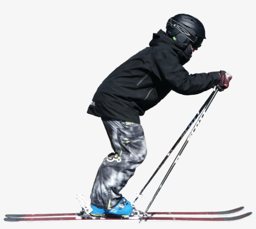 Free Png Skiing Png Images Transparent - Person Skiing Transparent, transparent png download