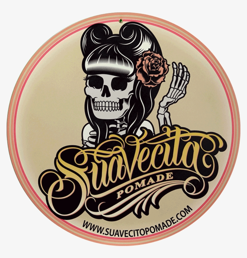 Suavecita Top Logo Embossed Metal Sign - Suavecita Pomade For Women By Suavecito 113g, transparent png download
