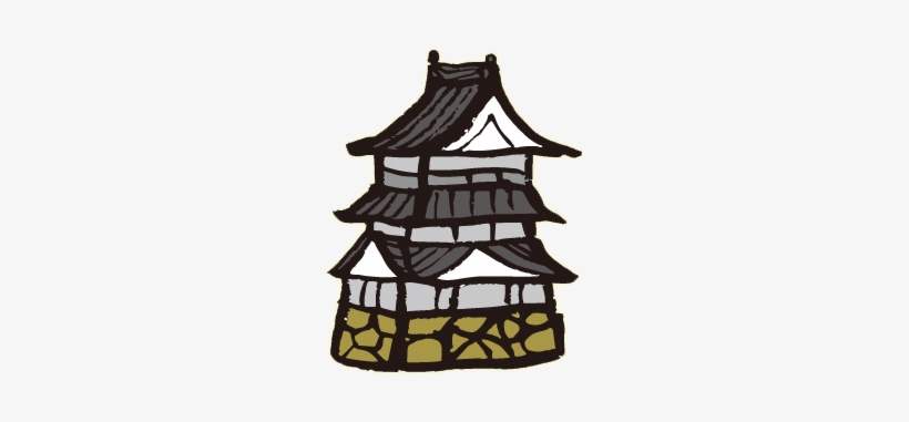 Castle Clipart Samurai - Japan Clip Art, transparent png download