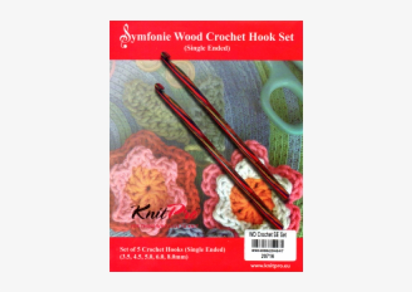 Knit Pro Symfonie Wood Crochet Hook Set, transparent png download