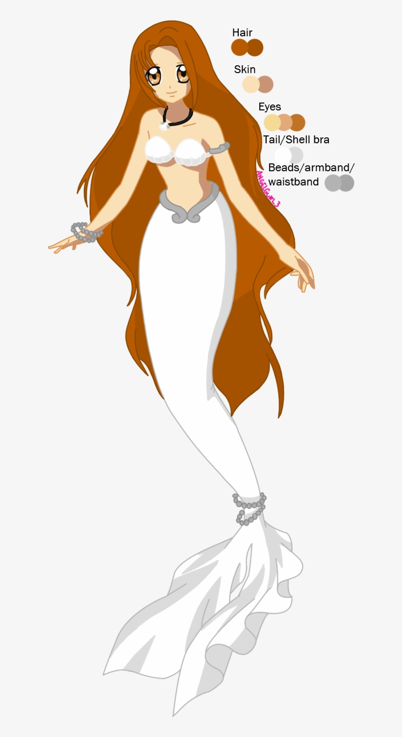 Suki Mermaid Ref By Angelgurl3 On Deviantart - Deviantart Melody Mermaid Png, transparent png download