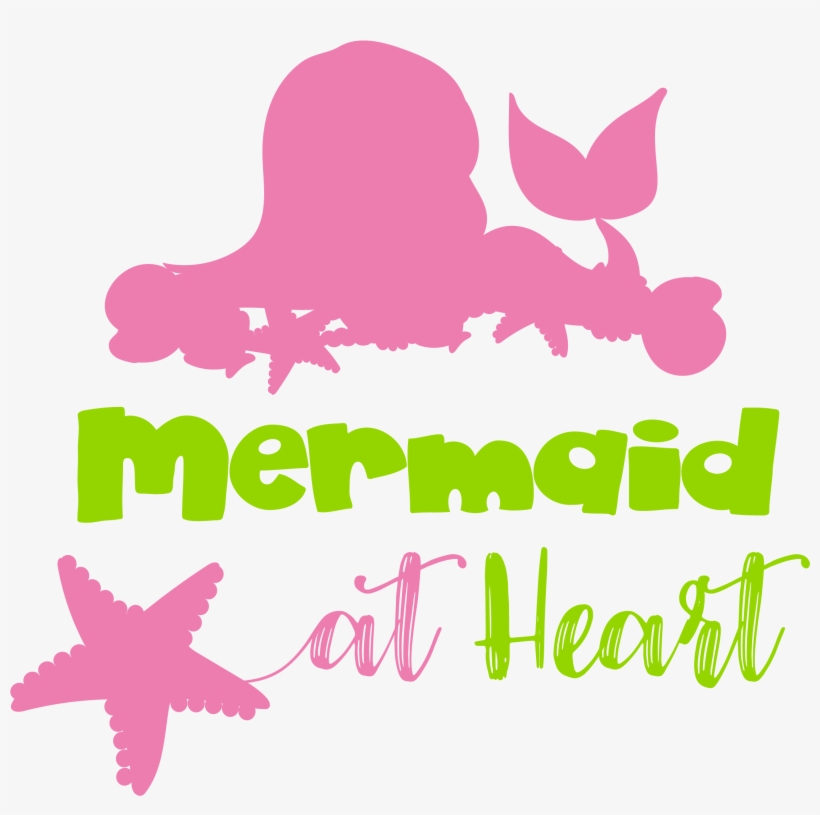 Merma#at Heart Cutting Files Svg, Dxf, Pdf, Eps Included - Openclipart, transparent png download