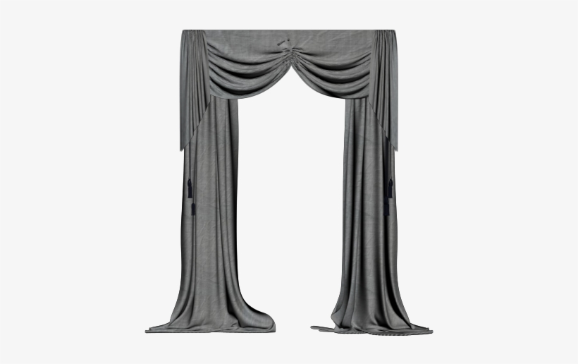 Lace Curtains Png Clip Art Free - Transparent Background Curtains Png, transparent png download