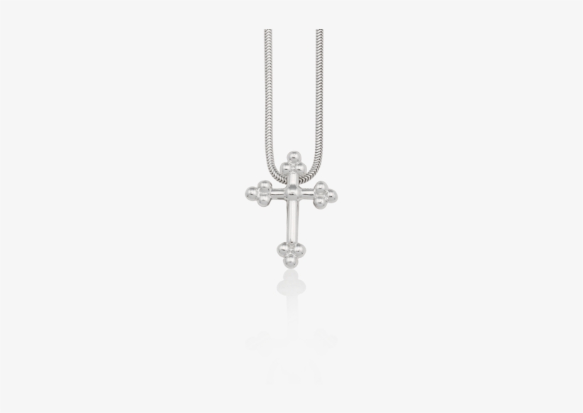 Beaded Cross Pendant - Pendant, transparent png download