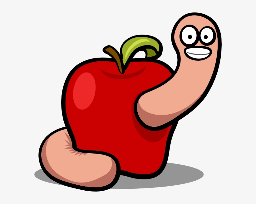 Picture Royalty Free Library Clip Art At Clker - Worm Clip Art, transparent png download
