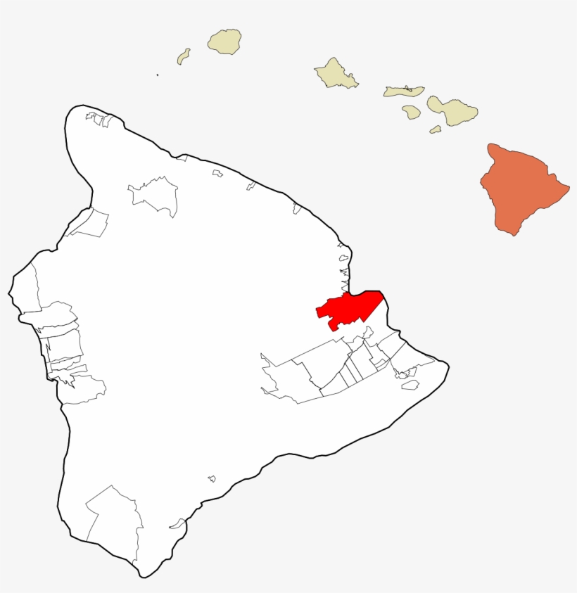 Hilo Hawaii Location, transparent png download