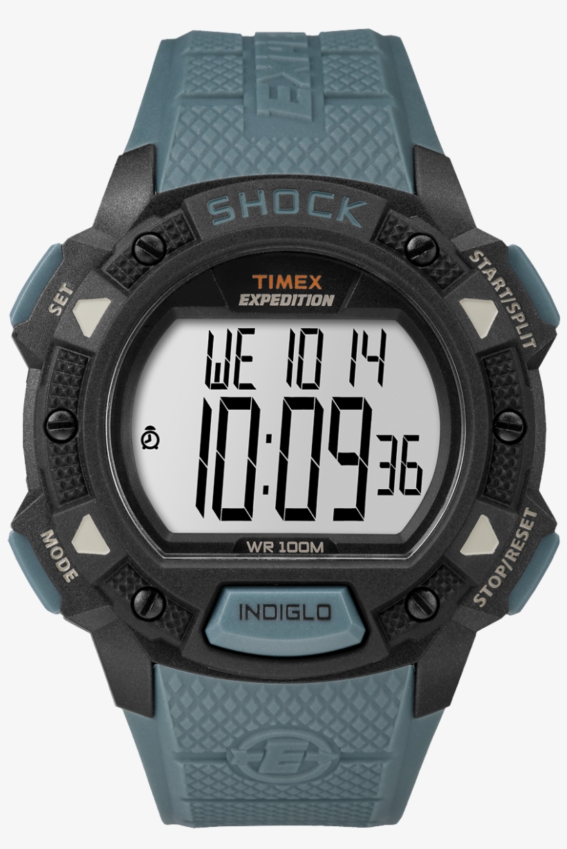 Expedition Base Shock 45mm Resin Strap Watch, transparent png download