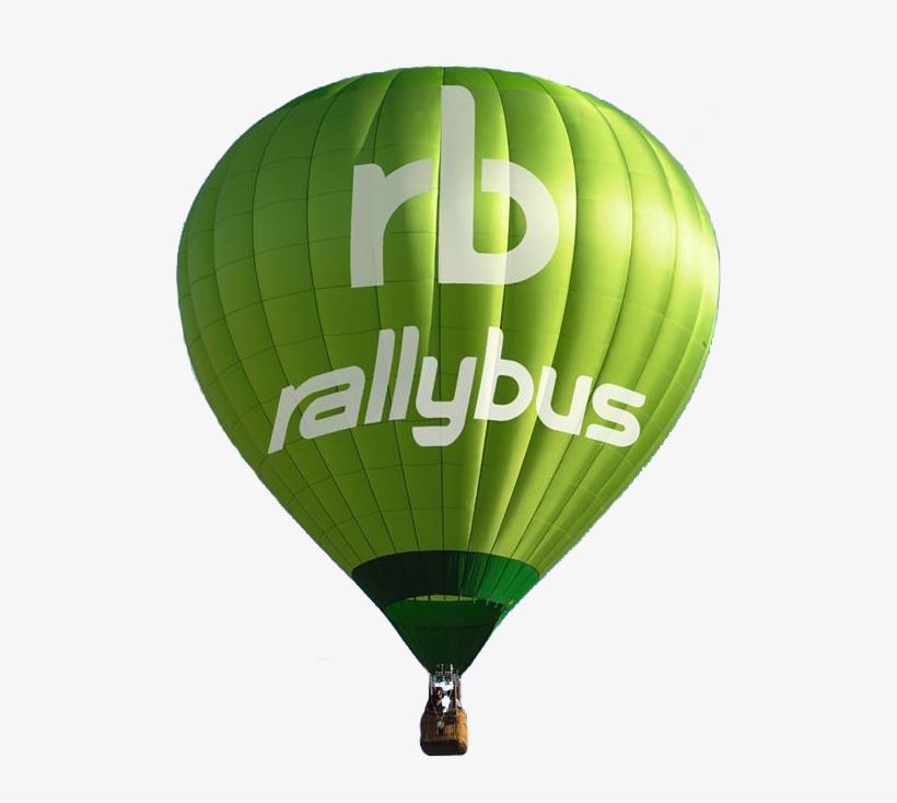 Click On The Rally Logo To Book Your Trip - Green Air Balloon Png, transparent png download