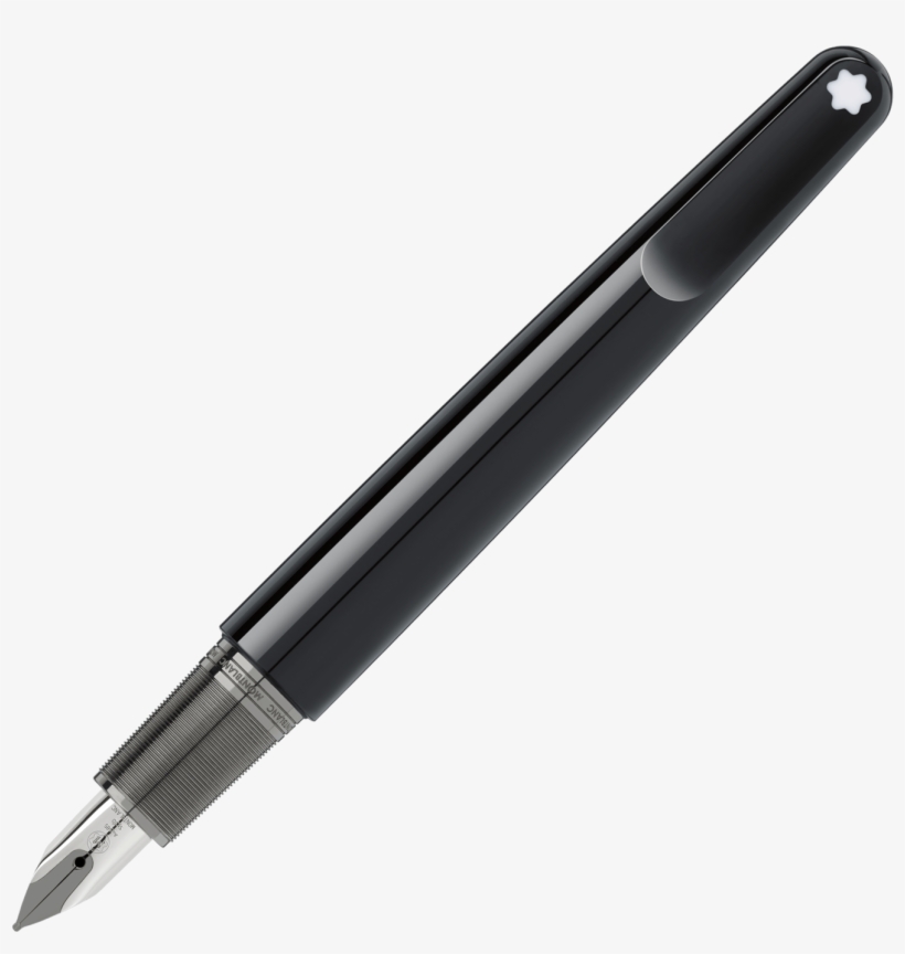 Pen Montblanc M Fountain Png - Mont Blanc M Fountain Pen, transparent png download