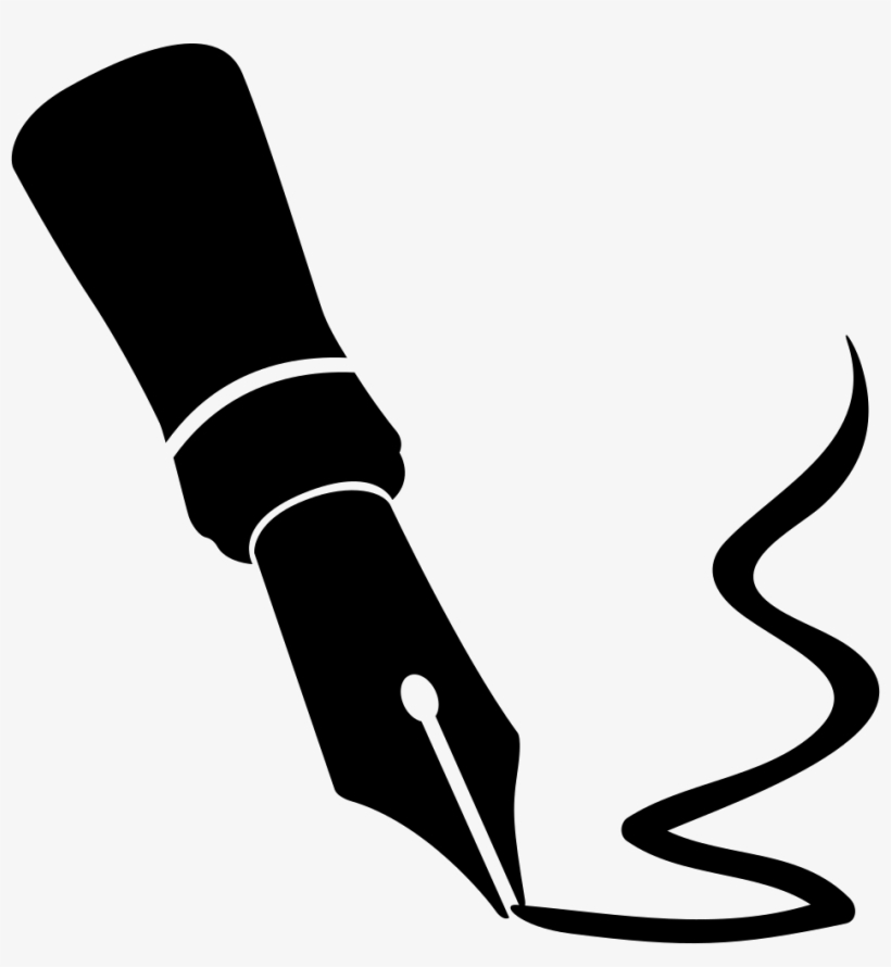 Fountain Pen Close Up Comments - Caneta Icone, transparent png download