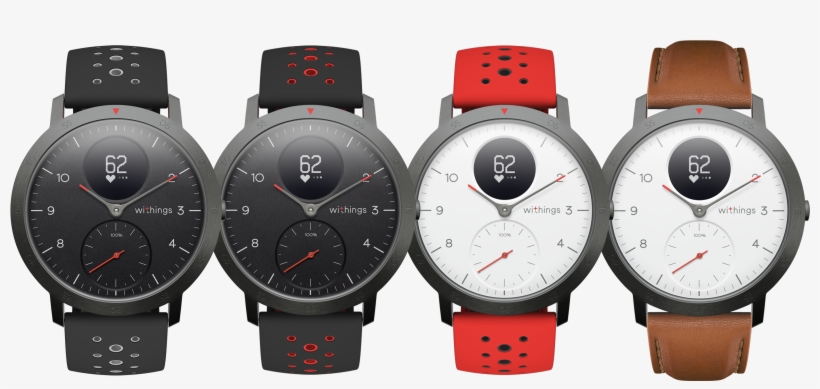 Withings Relaunches Its Brand With Hybrid Steel Hr - Withings Steel Hr Sport, transparent png download