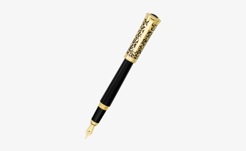 Cartier Art Deco Panth - Fountain Pen, transparent png download