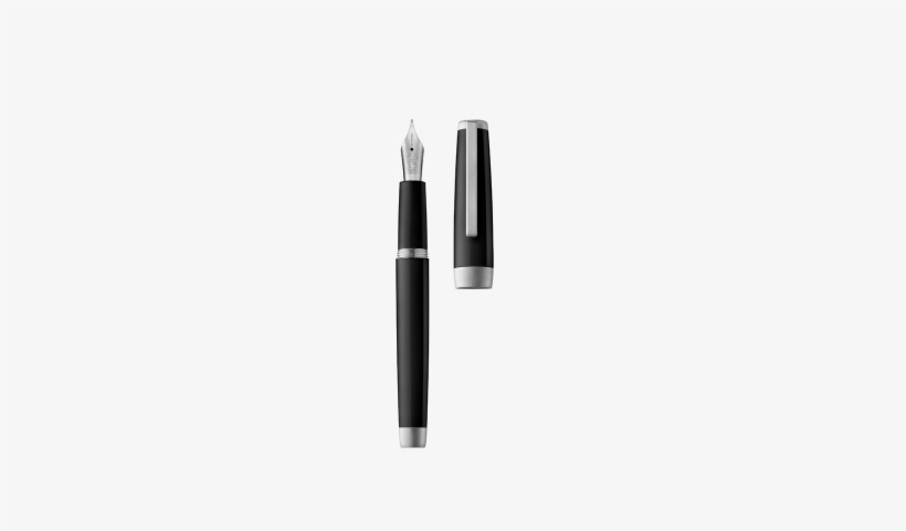 Fountain Pen Sloop Black/palladium Fountain Pen Sloop - Fountain Pen, transparent png download