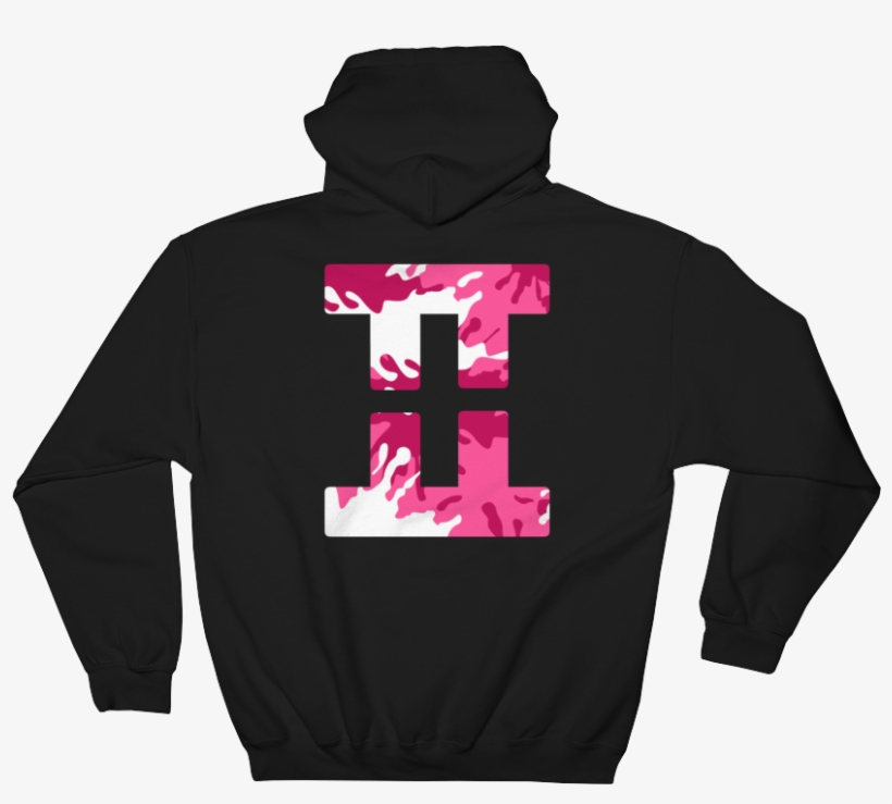 Two Scout Candy Pink Splash Hooded Sweatshirt - Thrasher Womens Hoodie, transparent png download