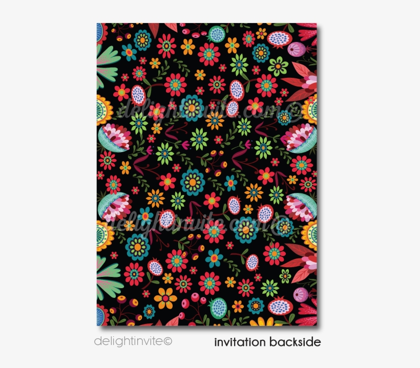 Papel Picado Girl Fiesta 1st Birthday Invitations Papel - Paper, transparent png download