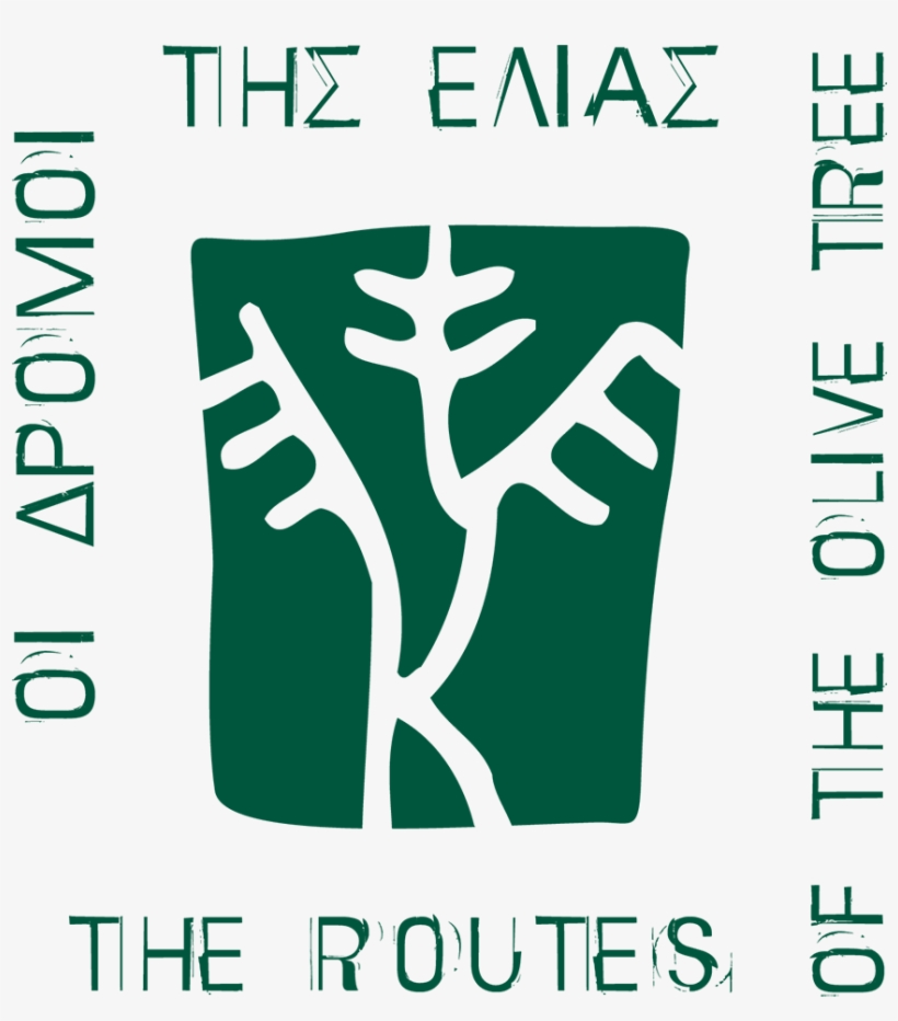 Cultural Foundation "routes Of The Olive Tree" - Greece Map, transparent png download