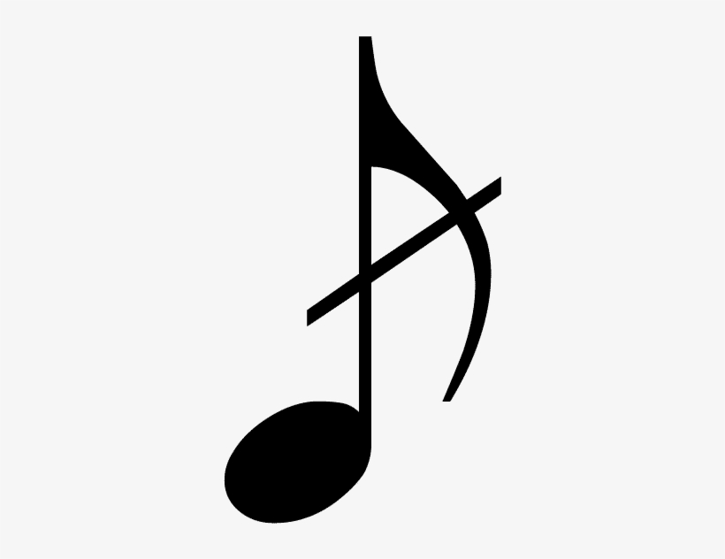 Ejemplos De Imagenes De Notas Musicales Nota De Adorno - Music Note, transparent png download