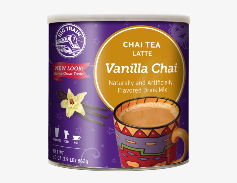 Big Train® Chai Tea Mix - Big Train Spiced Chai 1.9 Pound, transparent png download