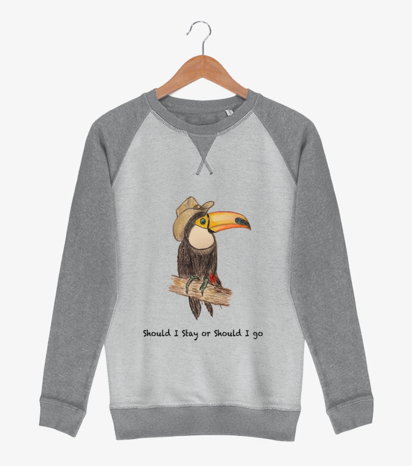 Sweat French Terry Toucan By La Paloma - Sweat French Terry, transparent png download
