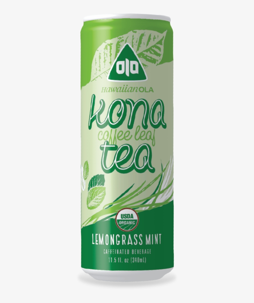 Kona Coffee Leaf Tea Lemongrass Mint 8ct, transparent png download