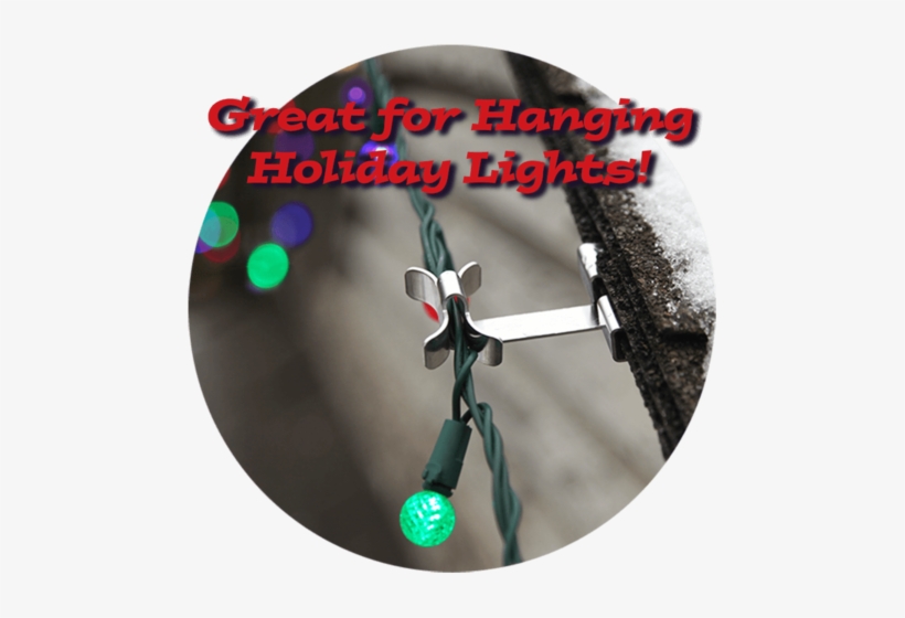 Clips For Christmas Lights - Christmas Light Clips, transparent png download