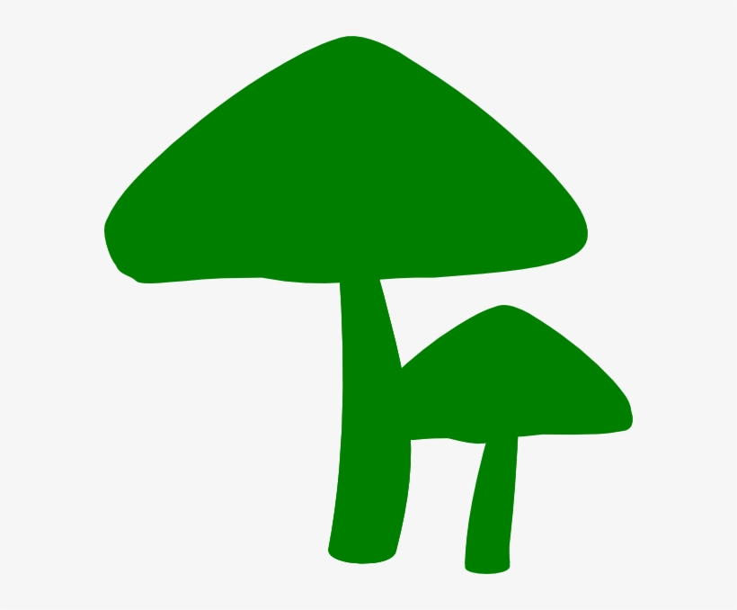 How To Set Use Green Mushrooms Clipart, transparent png download