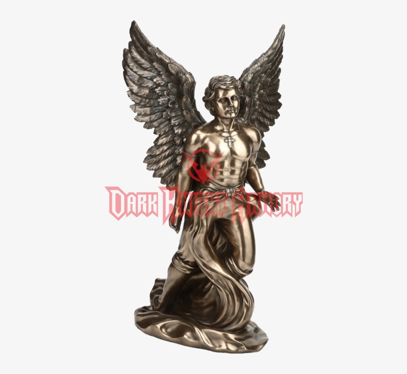 Male Angel Statue - Angel Estatuilla, transparent png download