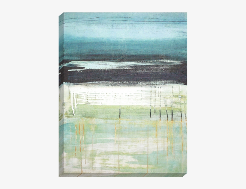 Sea I - Gallery Wrap - Sea And Sky I Rolled Canvas Art - Heather Mcalpine, transparent png download