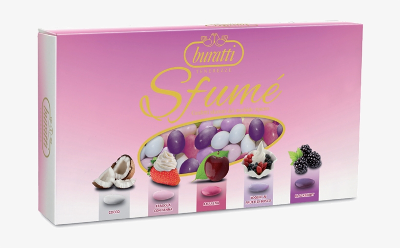 “tenerezze” Sfumé Pink - Confetti Buratti Sfumè, transparent png download