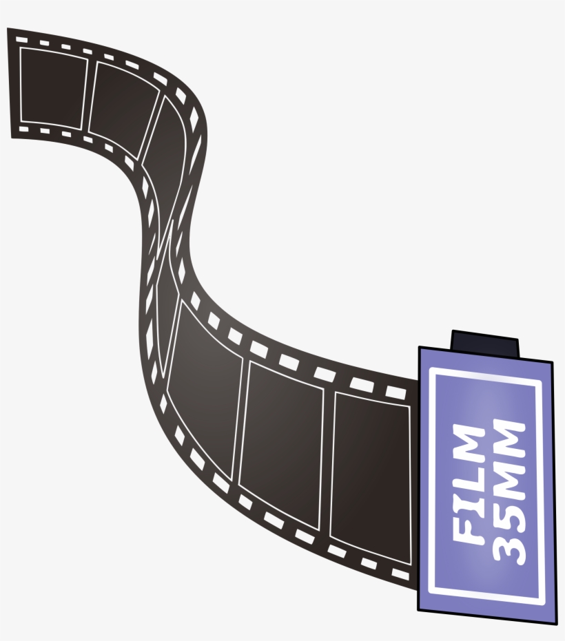 Big Image - Film Strip Clip Art, transparent png download