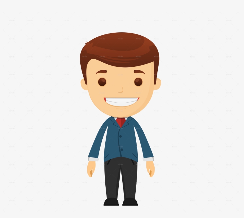 Poses/rest - Businessman Clipart Png, transparent png download