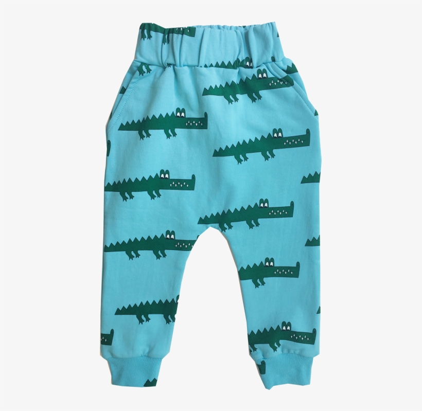 Hugo Loves Tiki Drop Crotch Sweat Pants Blue Crocodile - Trousers, transparent png download