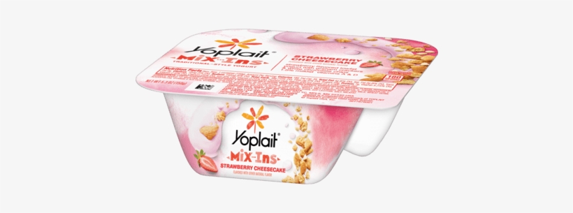 Srawberry Cheesecake - Yoplait Mix Ins Salted Caramel Pretzel, 5.3 Oz, transparent png download