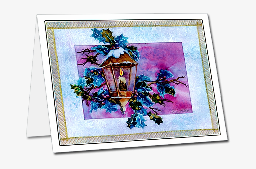 5" X 6" Linen Note Cards With Linen Envelopes - Floral Design, transparent png download