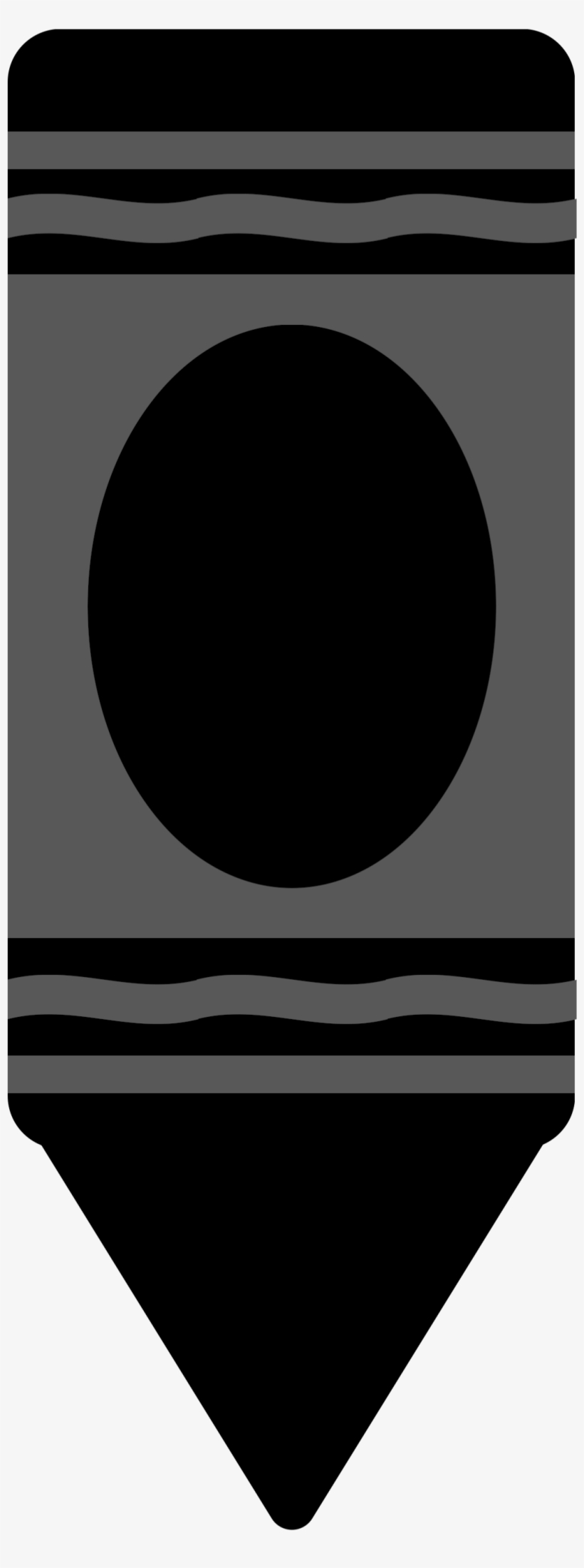 Black-crayon 1 094 × 2 813 Bildepunkter - Printable Bulletin Board Decors, transparent png download