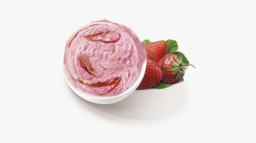 Helado De Fresa - Helado De Fresa Png, transparent png download