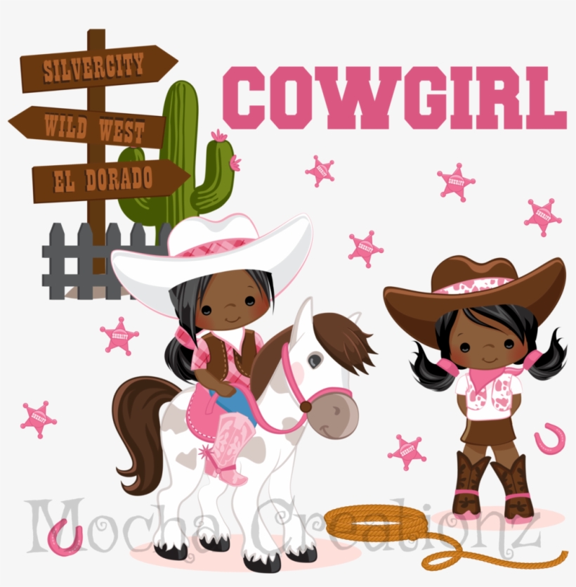 African American Cowgirl Graphic T-shirt - African American Cowgirl Shirt, transparent png download