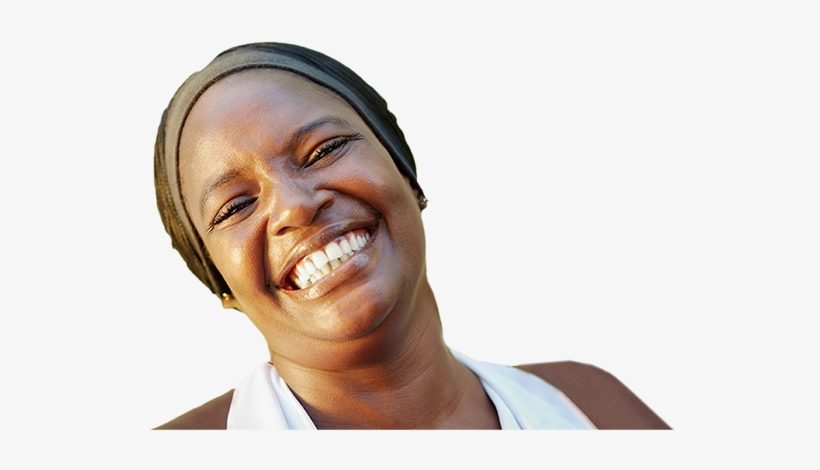African American Lady Smile - Smile African Lady, transparent png download