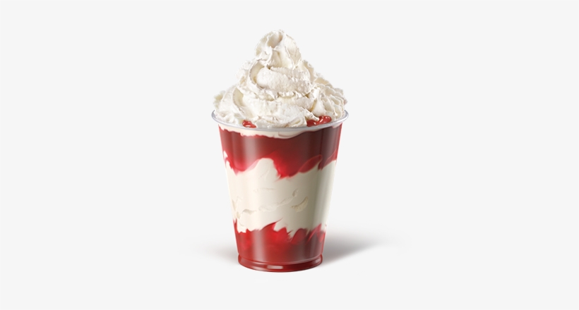 Le Plaisir Fresa - Sundae De Fresa Mcdonalds, transparent png download