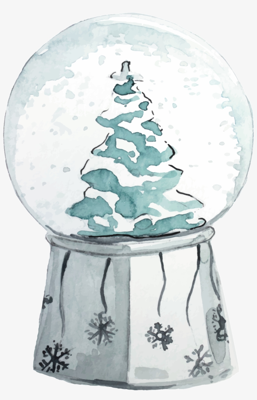 Arbol De Navidad De Png Transparente Cristal - Illustration, transparent png download