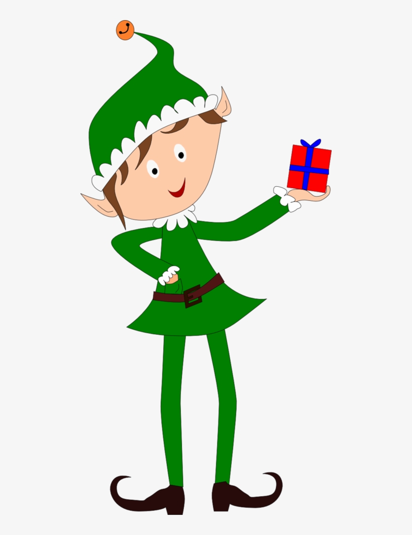 Secretsanta - Transparent Christmas Elf Art, transparent png download