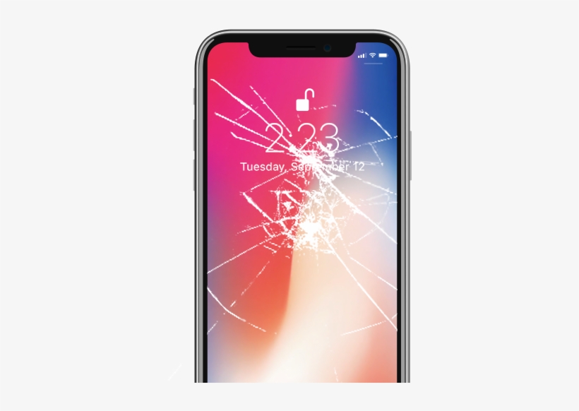 Broken Phone Screen Image - Surfdrive Lost Surfboard 4gb Usb Flash Drive (, transparent png download