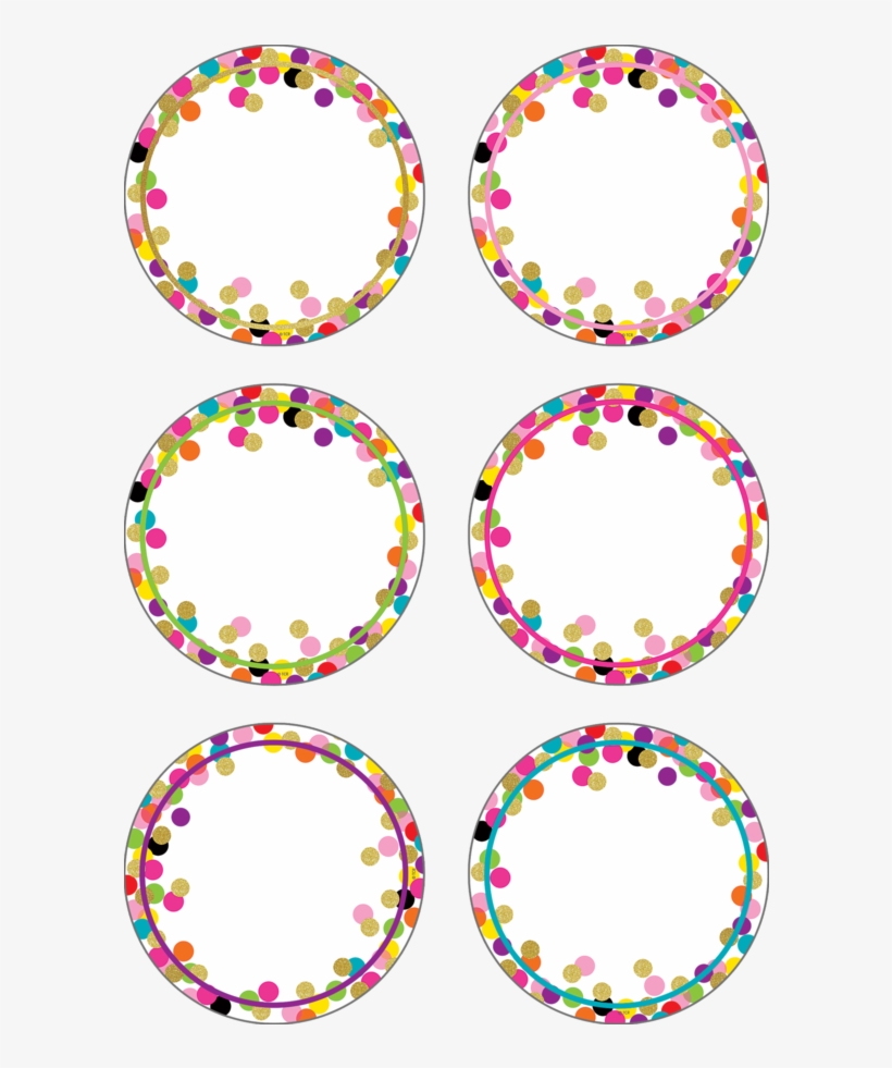 Tcr5882 Confetti Accents Image - Teacher Created Resources Accents, transparent png download