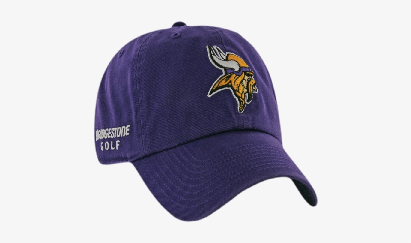 Nfl Minnesota Vikings Logo Bridgestone Golf Hat / Cap - Bridgestone Nfl Cap 2015 Vikings-mascot, transparent png download